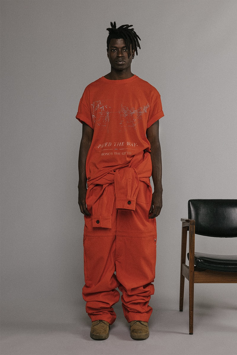Honor the Gift SS23 Redefines Workwear of African American Culture black labor imprint graphics russell westbrook basketball nba