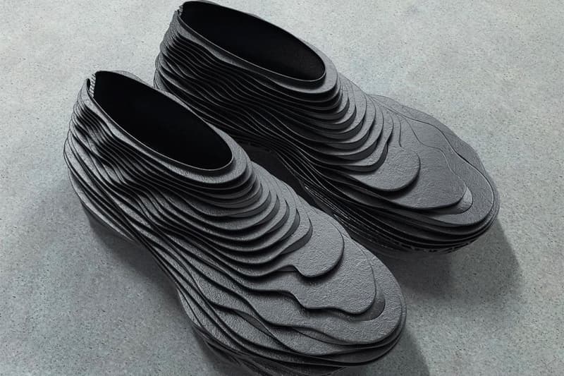 HOUSE OF ERRORS ALIVEFORM Sneaker Collaboration Information release details 3d printed footwear uk London fully