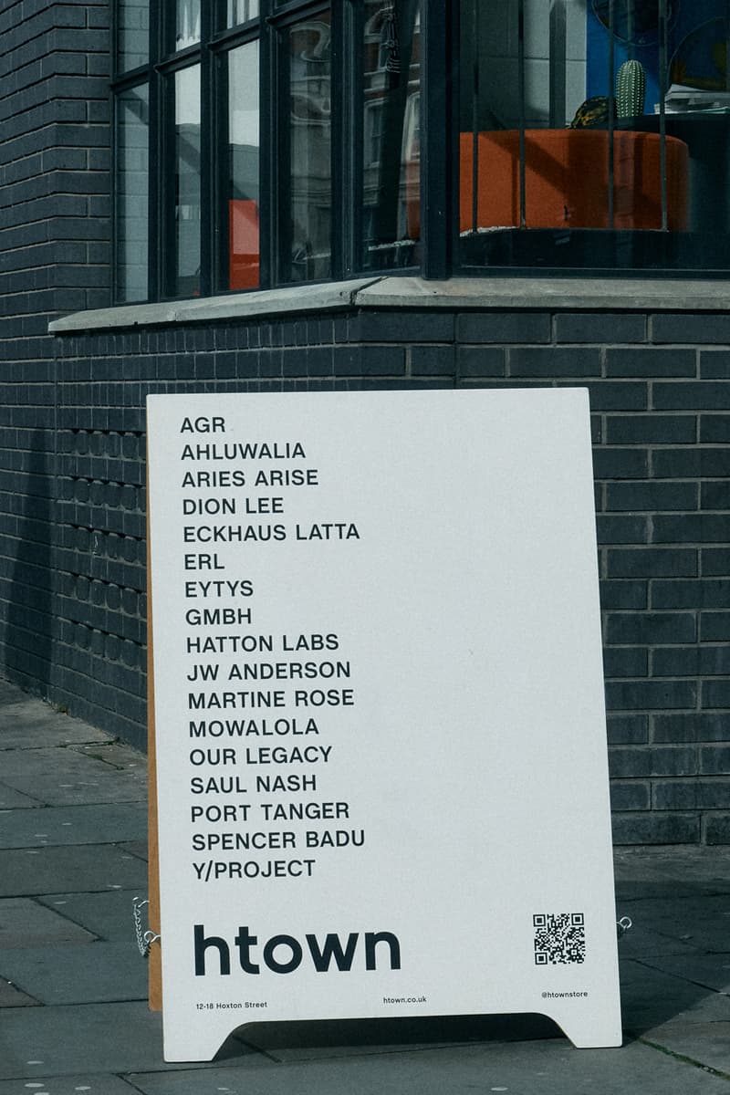 htown London Store Independent Shop Concept One Hundred Shoreditch Menswear Designer Labels JW Anderson Y/Project AGR ERL Eckhaus Latta Martine Rose Mowalola