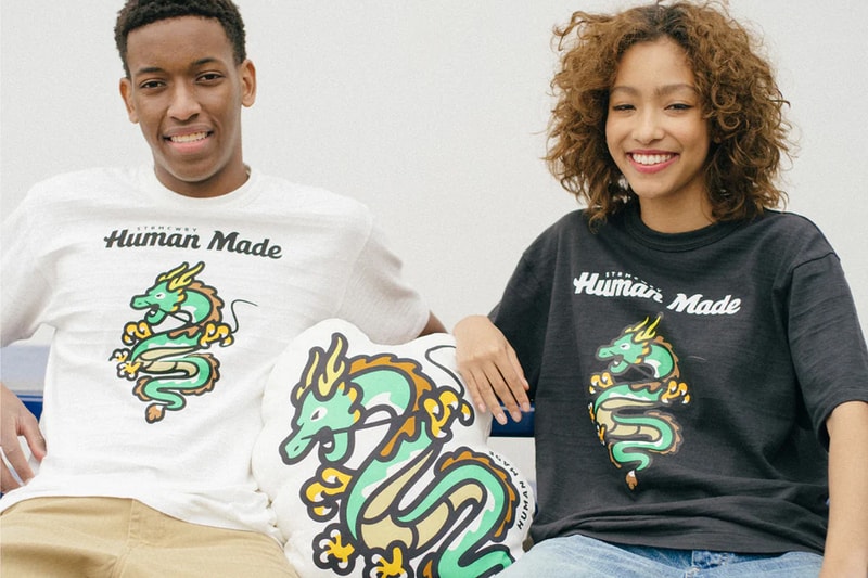 Human Made china launch beijing shanghai shenzhen xi an panda dragon t shirt pillow release info date march 18 2023