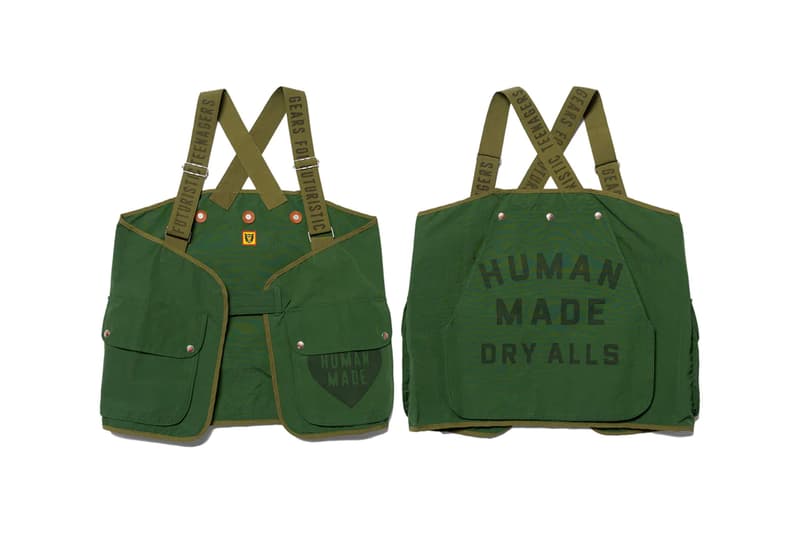 Human Made hunting collection march 4 jacket vest pullover sweater vintage bags duck deer retriever release info date price