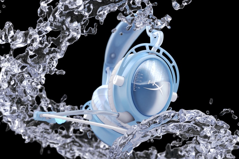 Stay Hydrated With HyperX Cloud2O Hydration Headset ngenuity headphone water tube release info date price