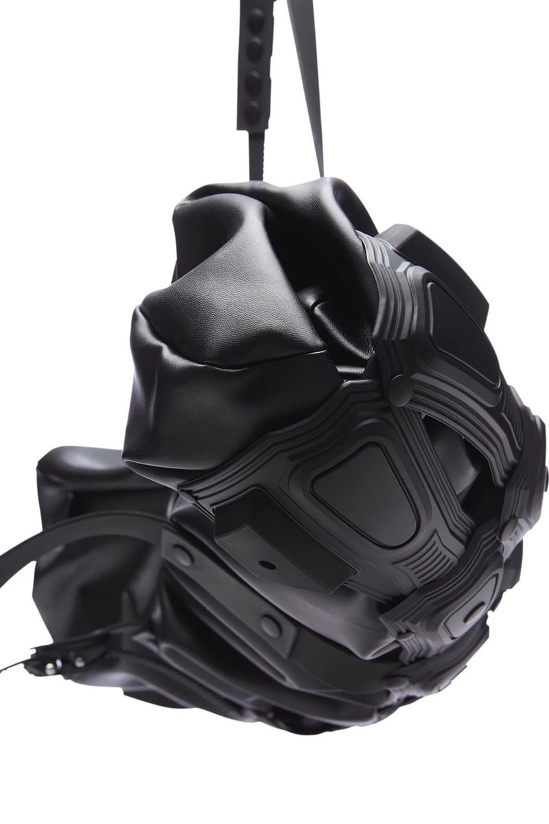 Innerraum baguette bag polyphonic object m09 176 single pieces matte black release info date price