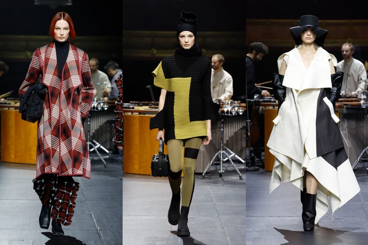 Issey Miyake FW23 Makes Fashion Out of Squares