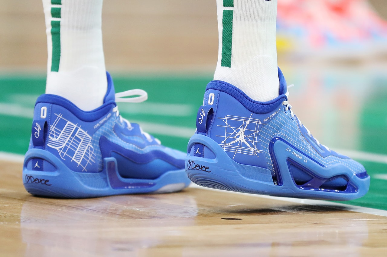 Celtics' Jayson Tatum debuts signature shoe, JT1, in NBA All-Star
