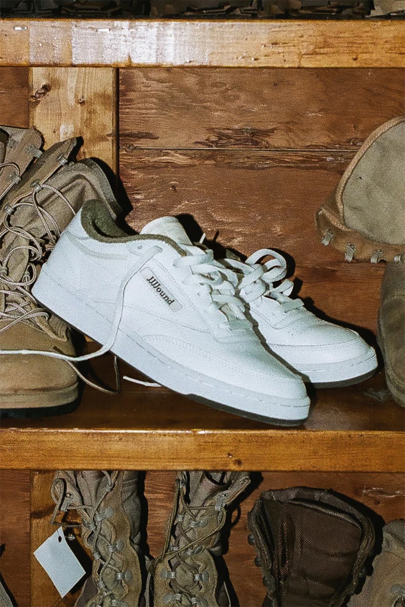 JJJJound Reebok Club C Olive Green Release Date info store list buying guide photos price