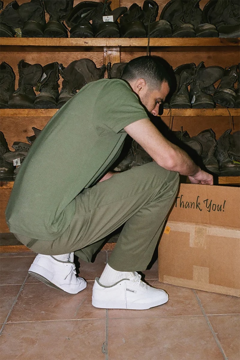 JJJJound Reebok Club C Olive Green Release Date info store list buying guide photos price