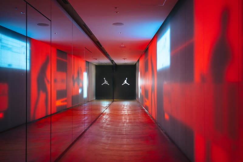 Jordan Brand World of Flight Shibuya Tokyo store opening Michael Jordan basketball retail sneakers footwear