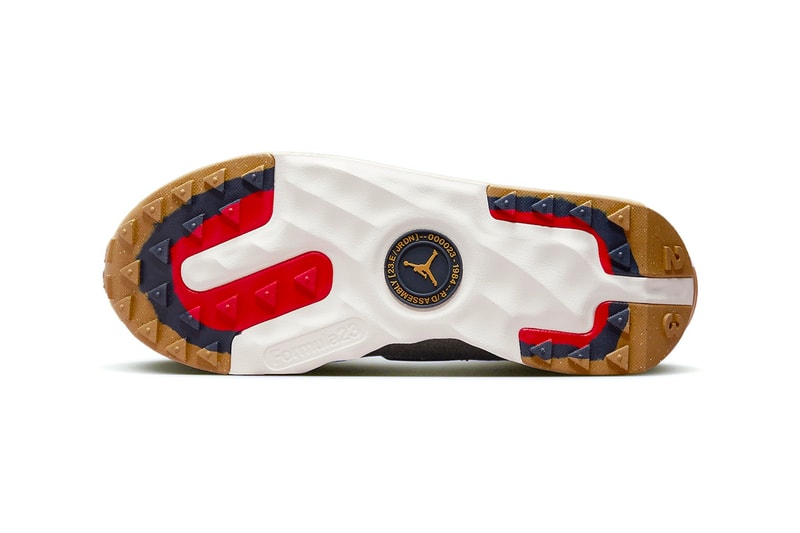 Jordan Granville Pro denim treatment caramel white blue gum release info date price 