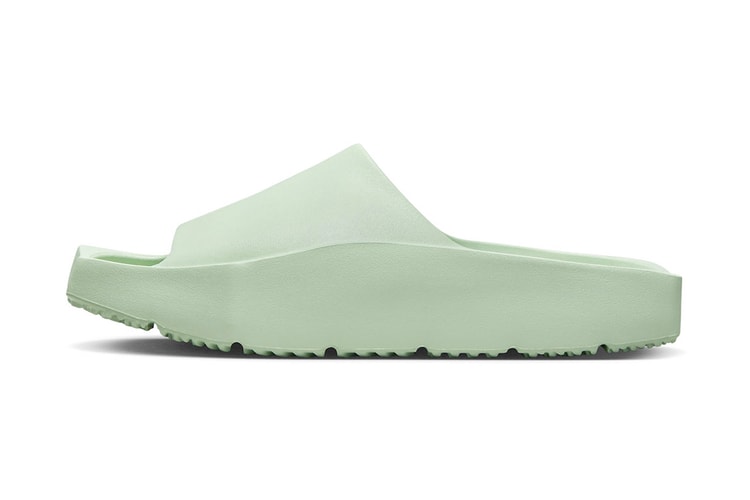 Jordan Hex Mule Surfaces in "Pistachio Frost"