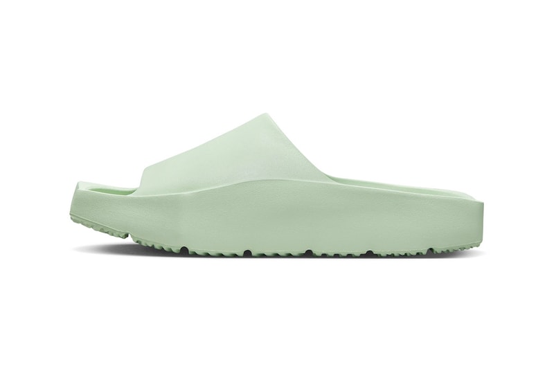 Jordan Hex Mule Surfaces in "Pistachio Frost" DQ8992-300 release info summer 2023 womens menswear slides nike jordan brand swoosh air jordan