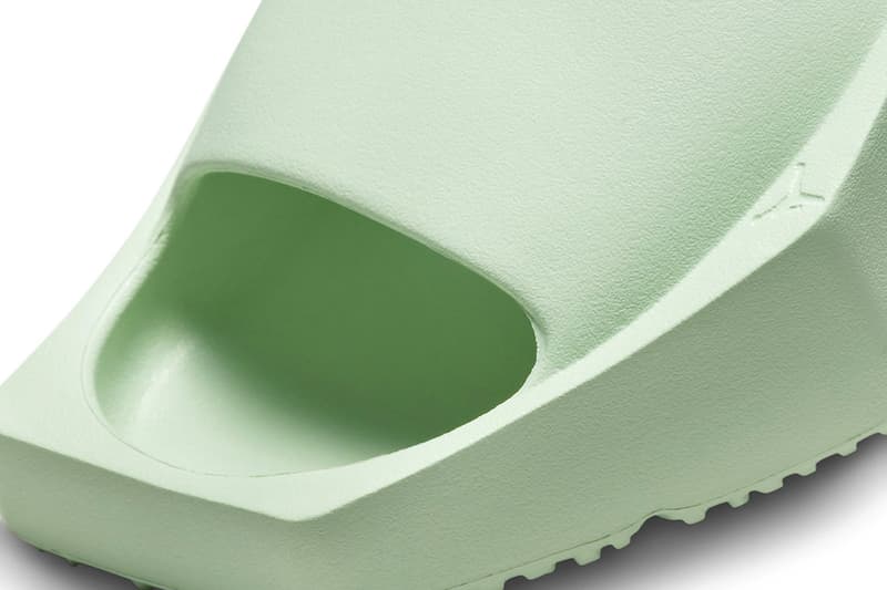 Jordan Hex Mule Surfaces in "Pistachio Frost" DQ8992-300 release info summer 2023 womens menswear slides nike jordan brand swoosh air jordan