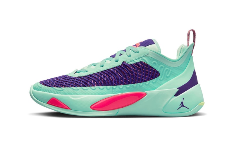The Jordan Luka 1 Arrives in an Easter-Ready Colorway easter DN1772-305 basketball shoes nba dallas mavericks no. 77 slovenia easter egg colors Mint Foam/Racer Pink/Court Purple