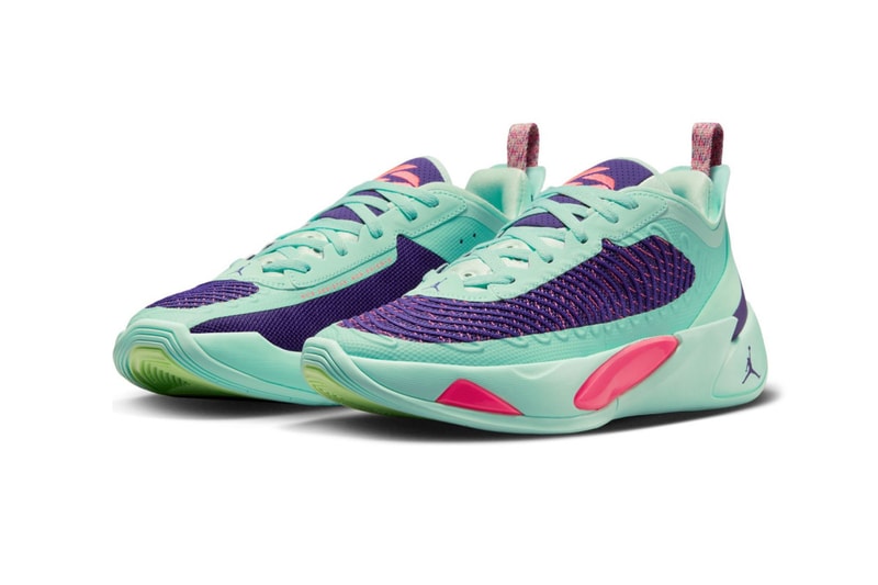 The Jordan Luka 1 Arrives in an Easter-Ready Colorway easter DN1772-305 basketball shoes nba dallas mavericks no. 77 slovenia easter egg colors Mint Foam/Racer Pink/Court Purple