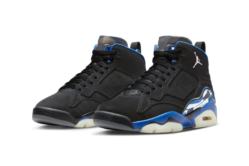 First Look at Jordan MVP "Black Royal" FB9019-004 air jordan 6 air jordan 7 air jordan 8 hybrid all new silhouette michael jordan basketball shoe Black/White-Varsity Royal-Muslin-Iron Grey chicago bulls michael jordan win over los angeles lakers portland trail blazers phoenix suns 1991-1993