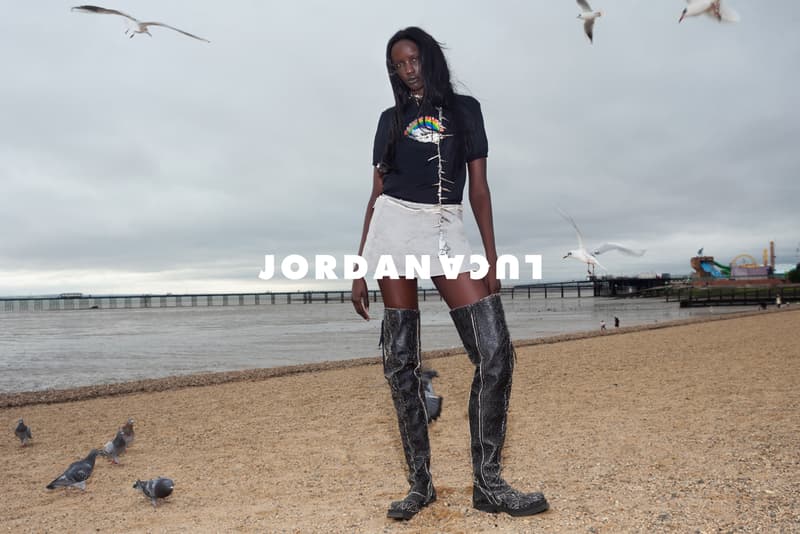 JORDANLUCA Spring Summer 2023 Campaign London Milan Brand Jordan Bowen Luca Marchetto British Seaside Beach