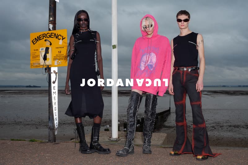 JORDANLUCA Spring Summer 2023 Campaign London Milan Brand Jordan Bowen Luca Marchetto British Seaside Beach