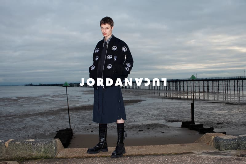 JORDANLUCA Spring Summer 2023 Campaign London Milan Brand Jordan Bowen Luca Marchetto British Seaside Beach