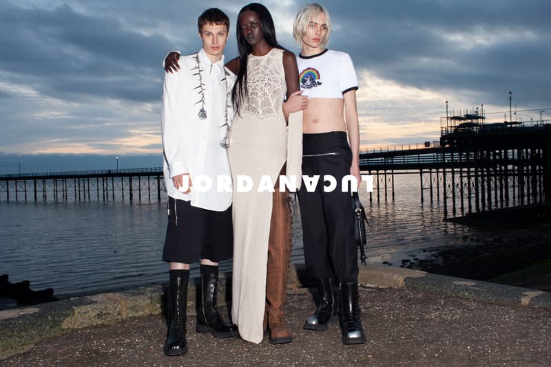 JORDANLUCA Spring Summer 2023 Campaign London Milan Brand Jordan Bowen Luca Marchetto British Seaside Beach