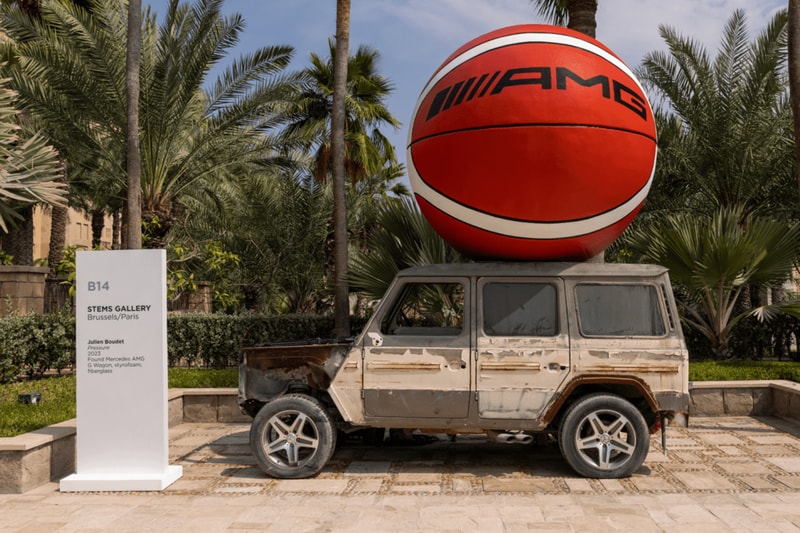 Art Dubai Julien Boudet Mercedes G Wagon Sculpture