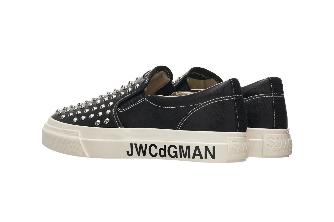Junya Watanabe MAN Stepney Workers Club Footwear Sneakers Shoes Black Leather Fashion UK Style 
