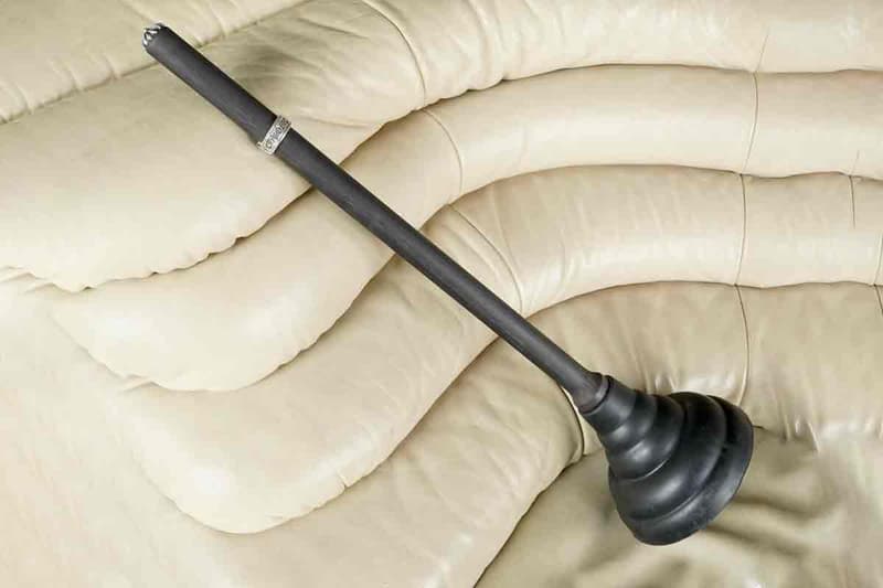 This Chrome Hearts Ebony Wood Plunger Could Be Yours for Just Over $2,000 USD justin reed rare finds 