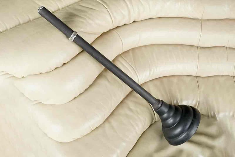 This Chrome Hearts Ebony Wood Plunger Could Be Yours for Just Over $2,000 USD justin reed rare finds