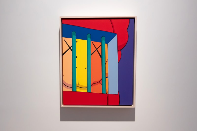 KAWS TIME OFF Exhibition Skarstedt Gallery Paris FR