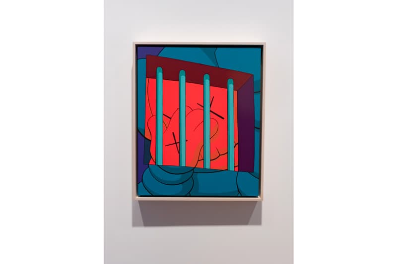 KAWS TIME OFF Exhibition Skarstedt Gallery Paris FR