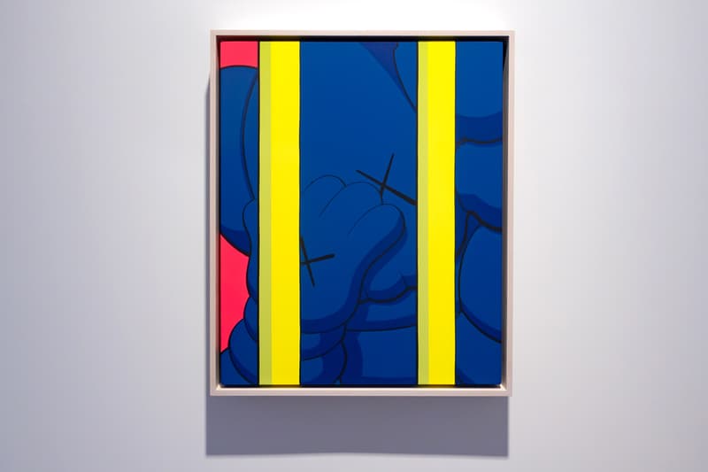 KAWS TIME OFF Exhibition Skarstedt Gallery Paris FR