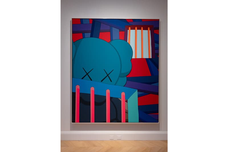 KAWS TIME OFF Exhibition Skarstedt Gallery Paris FR
