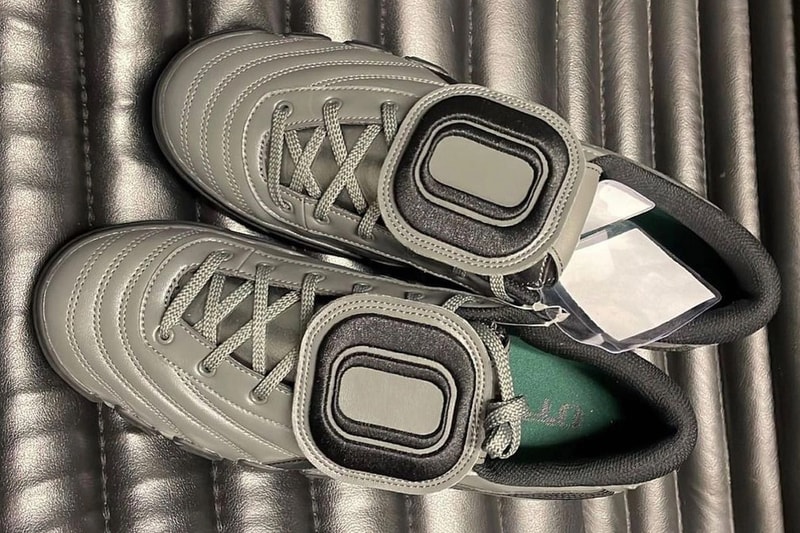 Kiko Kostadinov Otto 958 moran moran gallery ASICS retro soccer football boot black grey green release info date price