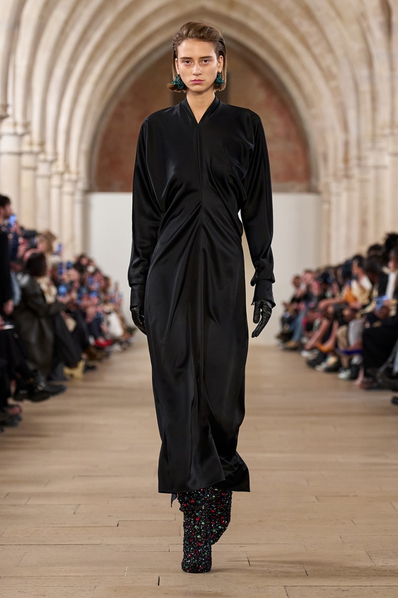 Lanvin Winter 2023 Paris Fashion Week FW23 Bruno Sialelli Runway Show Collection Mens Womenswear Looks