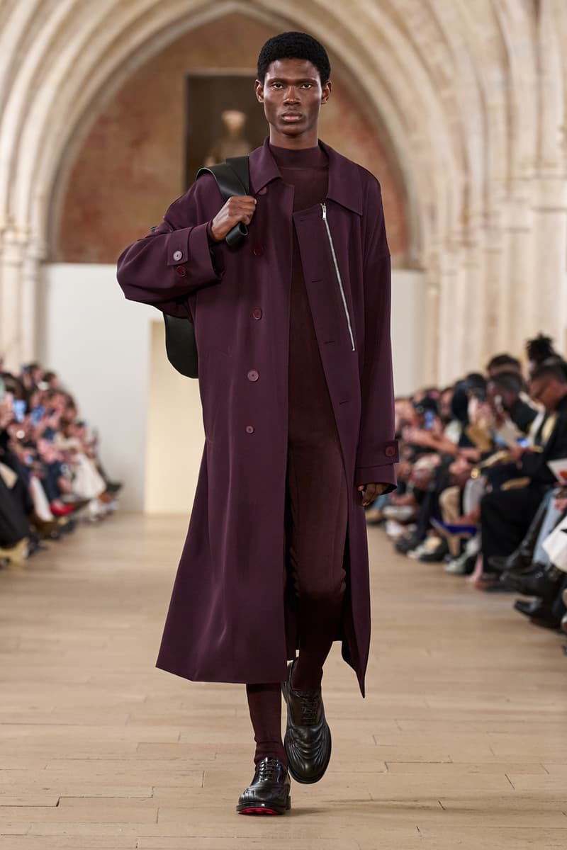 Lanvin Winter 2023 Paris Fashion Week FW23 Bruno Sialelli Runway Show Collection Mens Womenswear Looks