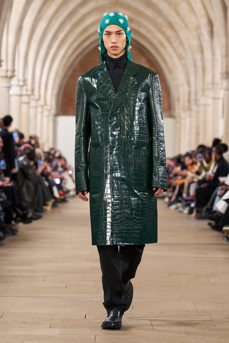 Lanvin Winter 2023 Paris Fashion Week FW23 Bruno Sialelli Runway Show Collection Mens Womenswear Looks