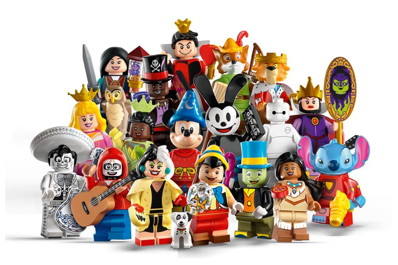 LEGO Disney 100 Up House CMF Series Release Date store info pics images Up House Baymax 100th celebration 40622 43212 43217 minifigures celebration train share the world