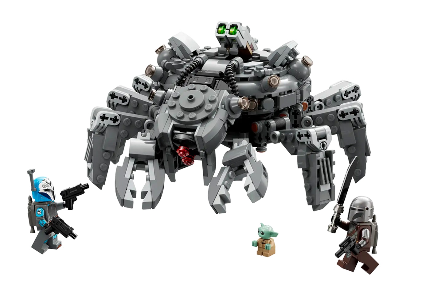 Lego Star Wars: The Mandalorian Spider Tank 75361 Set Release Info Buy Price Darksaber Din Djarin 