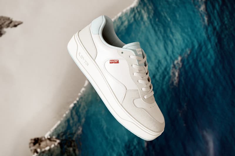 Scarpe Levi's Glide S Donna - Sneakers Comode Ispirate Al Basket, Pelle E Rete Riciclata - Foto 2