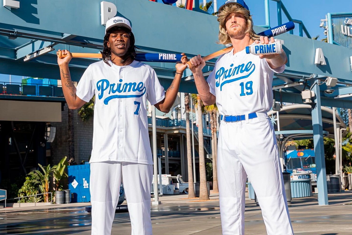 Logan Paul KSI PRIME Los Angeles Dodgers Official Sports Drink Announcement Info