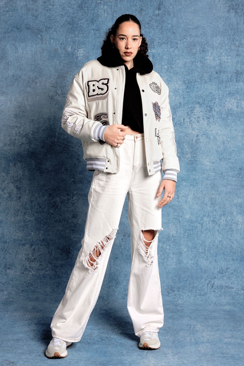 The London Lions Beautiful Struggles Collaboration Euro Varsity Jacket Danny Williams Basketball Football Soccer Sports 