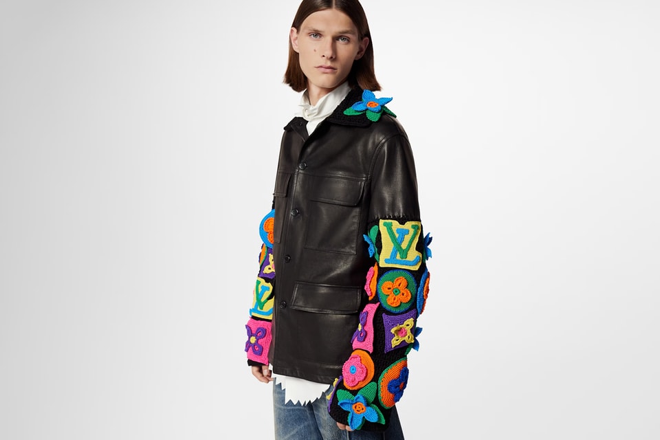 Louis Vuitton $37K USD Crochet Leather Jacket