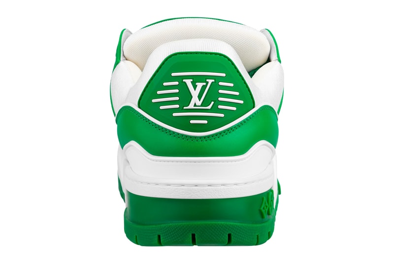LV Trainer Maxi Sneaker Release Information 1AB8SI details Virgil Abloh footwear hype designer