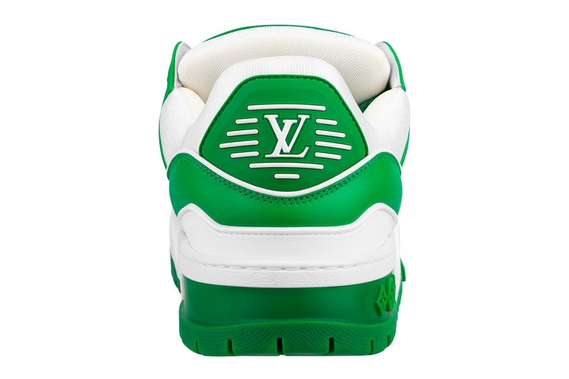 LV Trainer Maxi Sneaker Release Information 1AB8SI details Virgil Abloh footwear hype designer