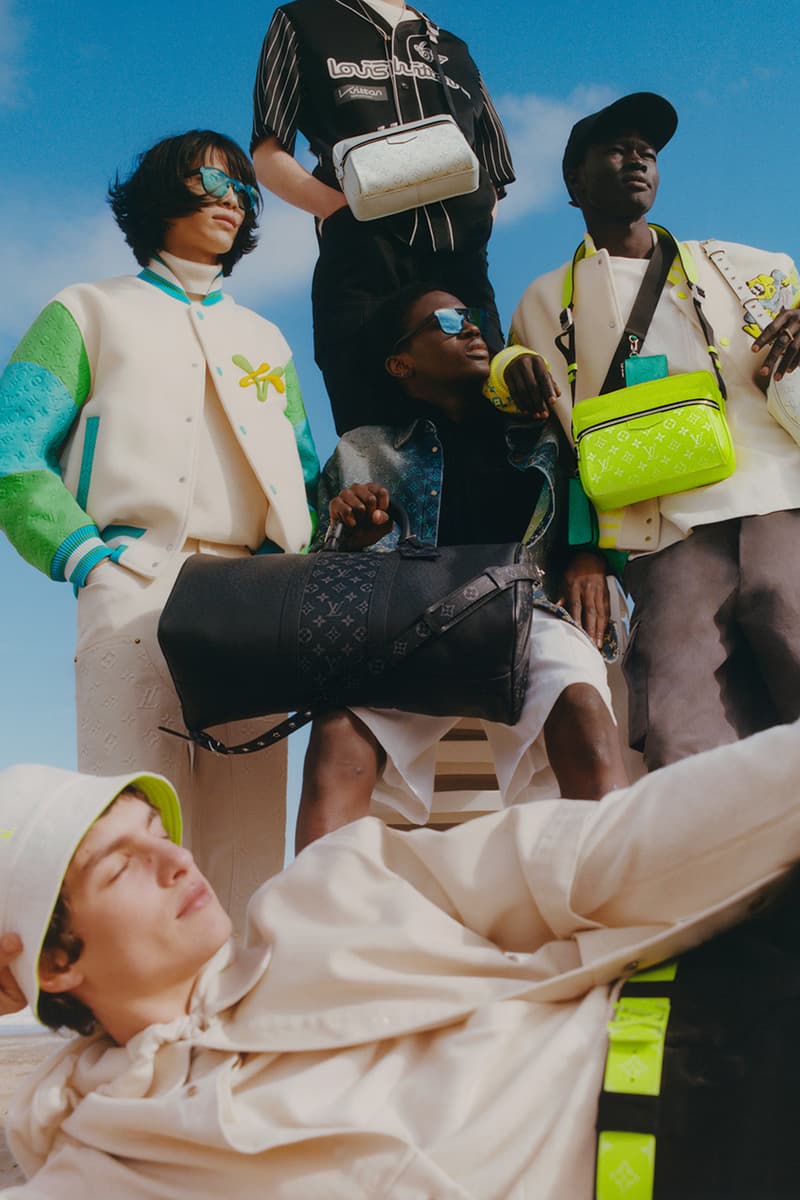 louis vuitton summer 2023 taigarama collection release date info store list buying guide photos price leathered goods duffle neon miami green optic white