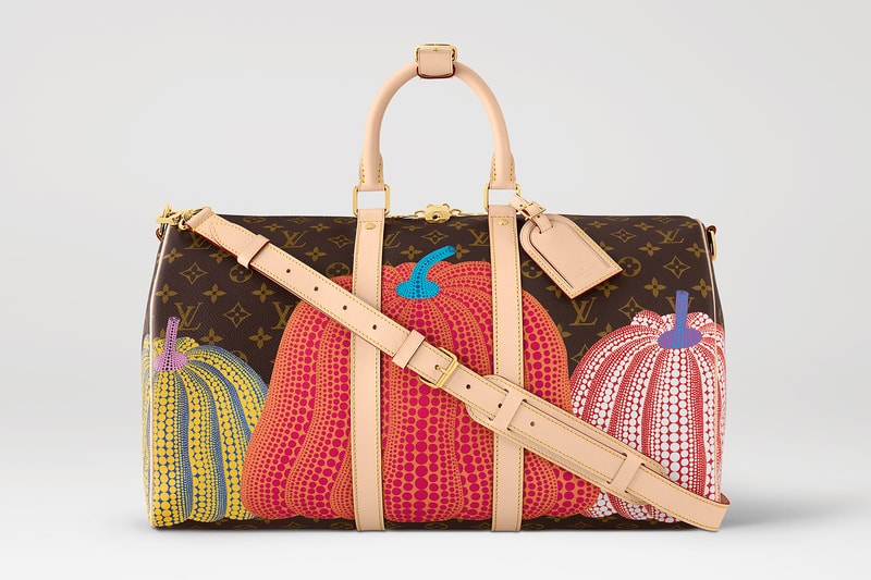 Louis Vuitton Launches Second Drop of Yayoi Kusama Collaboration polka dots lvmh lv japanese contemporary art pumpkin keepall leather virgil abloh pharrell williams