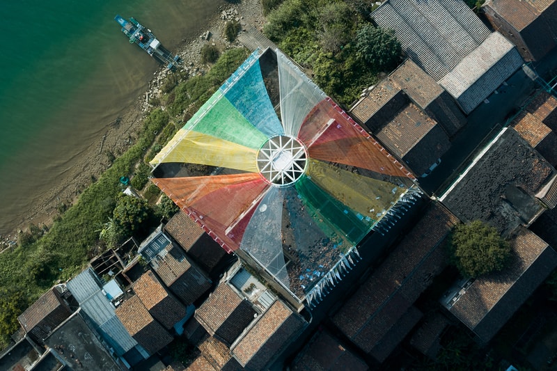 Ma Yansong Installs Rainbow-Hued Canopy Over Taiping Market