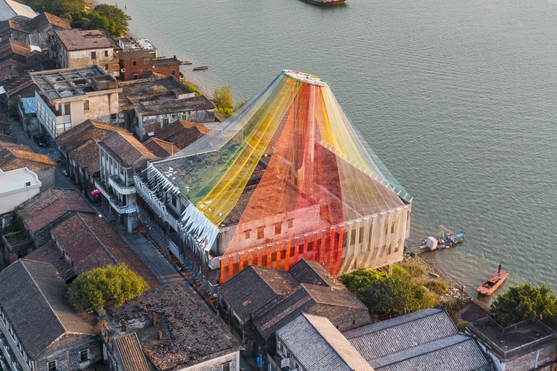 Ma Yansong Installs Rainbow-Hued Canopy Over Taiping Market