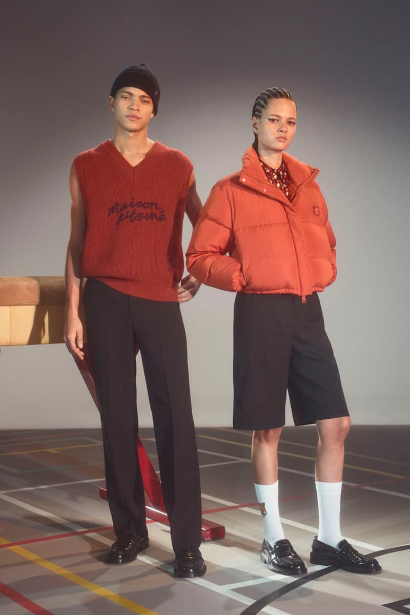 Maison Kitsuné Fall/Winter 2023 Collection Lookbook Images