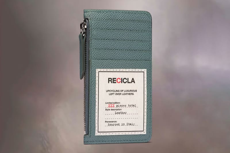 Maison Margiela Unveils Upcycled Leather Wallet Collection