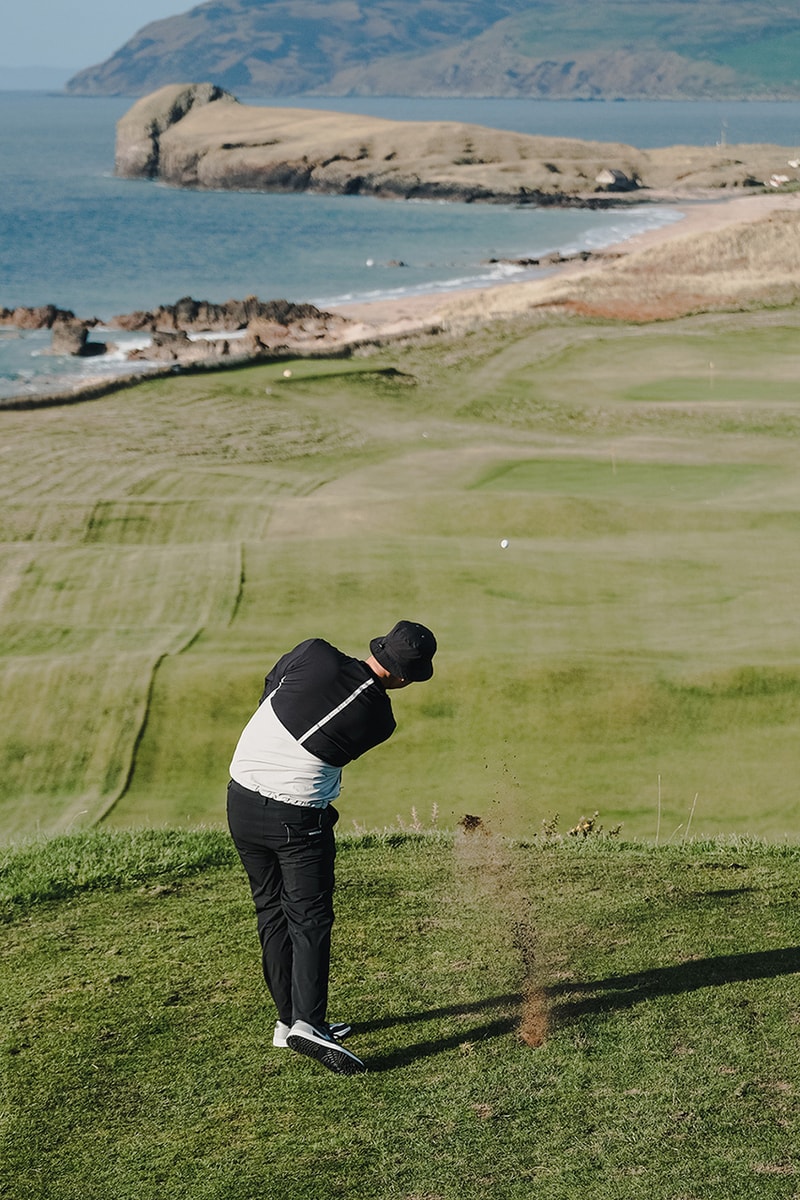 manors golf apparel frontier collection rebrand relaunch london uk england brand polo shirt pants hat jacket skirt